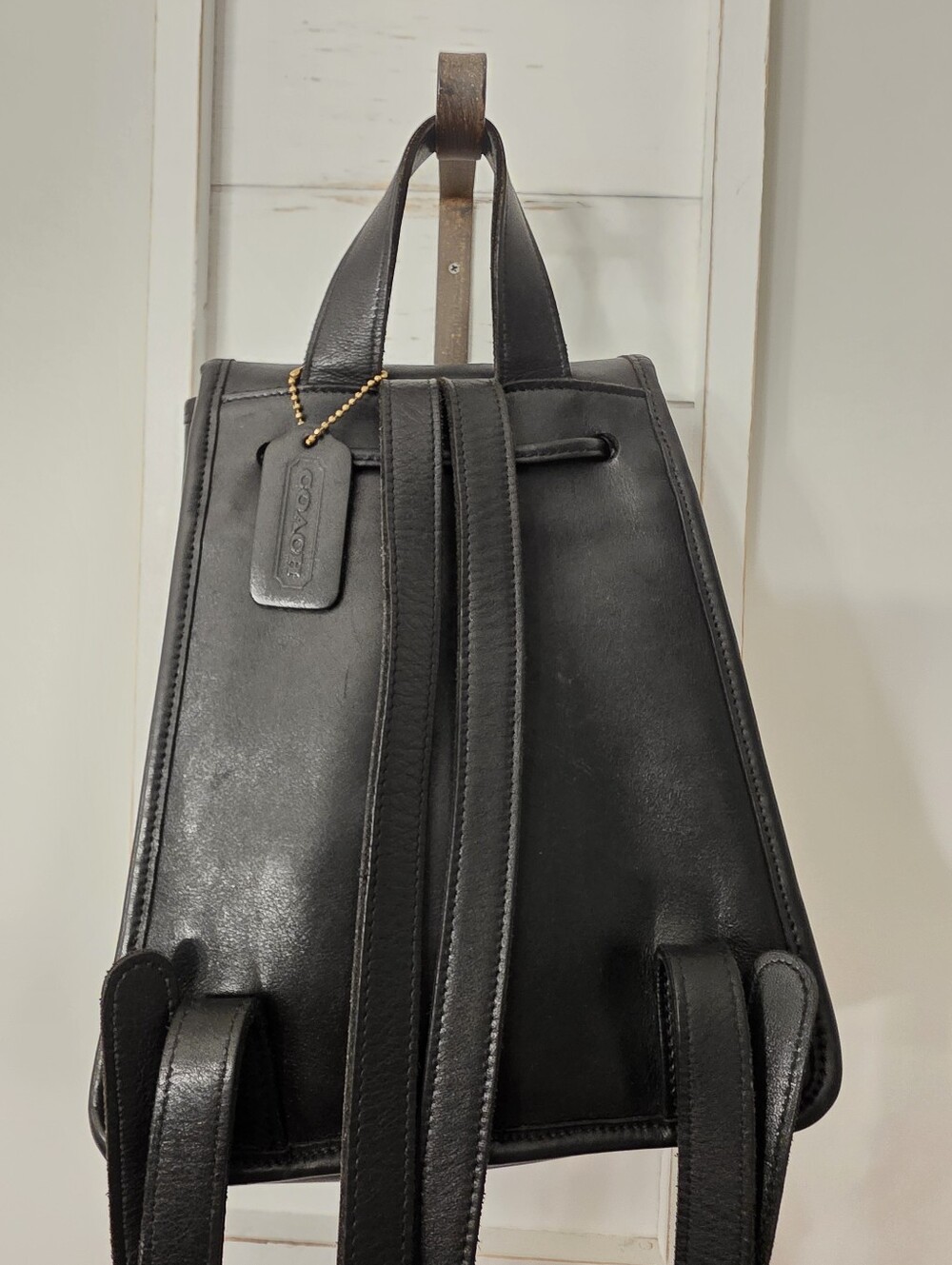 1999 Coach Daypack Backpack In Black 9960 - Picture 16 of 16